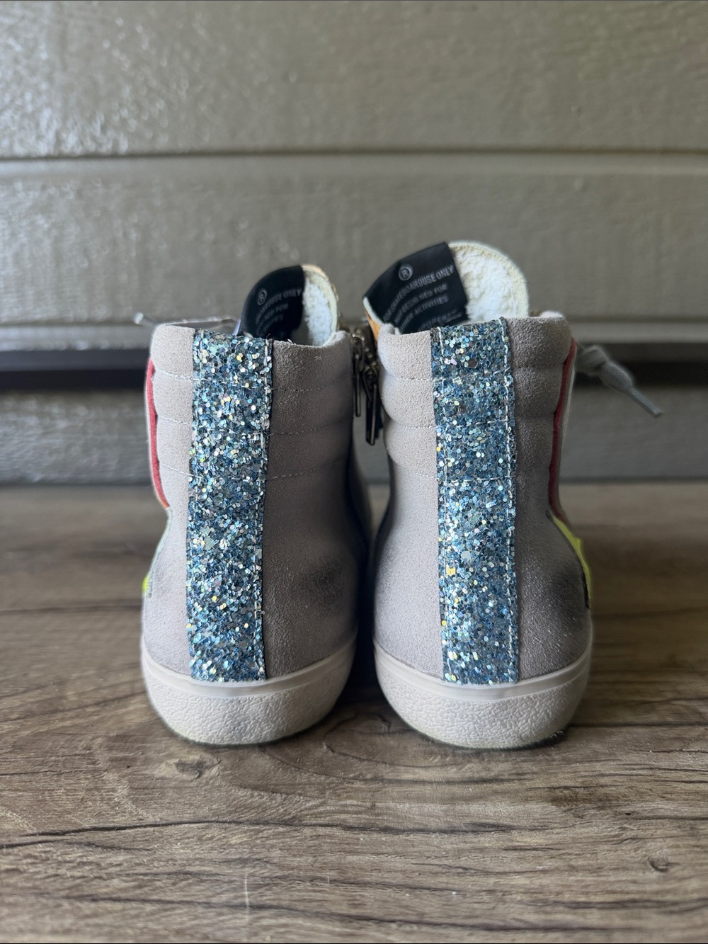 Golden Goose Women's White and Silver Sneakers size 38 - Picture 9 of 12